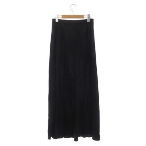 EVERYDAY I LIKE 21SS Deuxieme Classe取扱 Cu/R マキシスカート ロング セミフレア ブラック