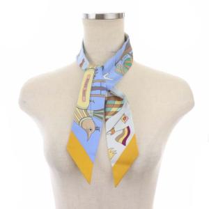 HERMES 22SS LES FOLIES DU CIEL 大空の狂気 スカーフ マルチカラー