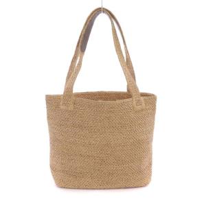 HELEN KAMINSKI トートバッグ ラフィア インナーバッグ付き ベージュ