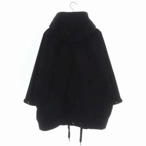 WOOLRICH ビーバーアノラックコクーンパーカージャケット S 黒