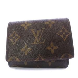 モノグラム アンヴェロップ カルト ドゥヴィジット カードケース カード入れ ブラウン M62920