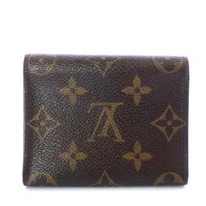 LOUIS VUITTON モノグラム アンヴェロップ カルト ドゥヴィジット カードケース カード入れ ブラウン M62920