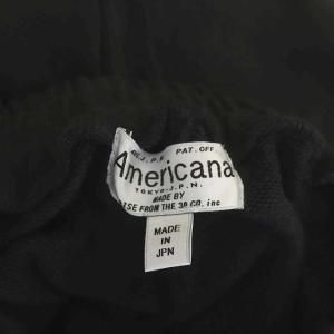 AMERICANA Deuxieme Classe取り扱い 21SS SWEAT パンツ ジョガー ロゴ刺繍 M ダークグレー