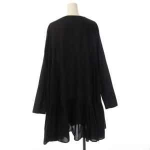 Merlette MARTEL DRESS ワンピース ギャザー フレア ブラック