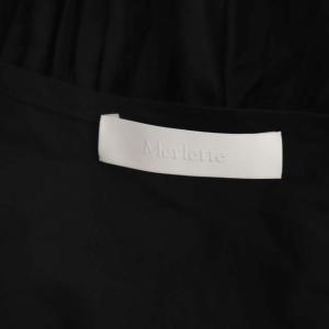 Merlette MARTEL DRESS ワンピース ギャザー フレア ブラック