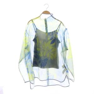 MEDI ROLLER ART SHEER TOP カットソー シアー ボトルネック