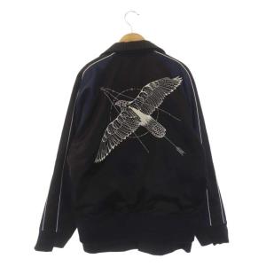 sacai x Dr.woo エンブロイダリーレイヤードデザインブルゾン 2 黒