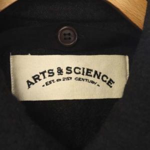 ARTS&SCIENCE ウール コート ミドル丈 2 ブラック