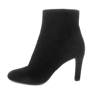 PRADA ショートブーツ スエード 38.5 ブラック