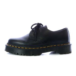 Dr.Martens ワークシューズ 3ホール レースアップ レザー UK4 ブラック