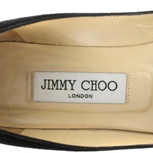 JIMMY CHOO TAYLOR パンプス ポインテッドトゥ スエード 37 ブラック