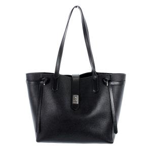 トートバッグ レザー ブラック