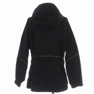 BURTON ×x-girl スノーボードジャケット パーカージャケット ジップアップ フード 2 ブラック