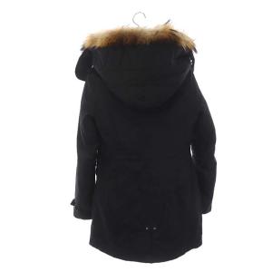 WOOLRICH SCARLETT PARKA ダウンライナー モッズコート フィンラクーン XS 黒