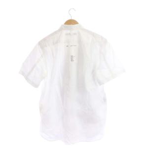 JUNYA WATANABE MAN コムデギャルソン 21SS プリント 半袖シャツ M 白 黒 ホワイト ブラック