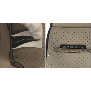 STATE OF ESCAPE PETITE ESCAPE ハンドバッグ 2way ベージュ