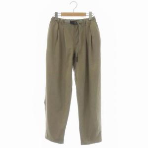 Bshop別注 22SS 2タックワイドテーパードパンツ クライミングパンツ XS カーキ