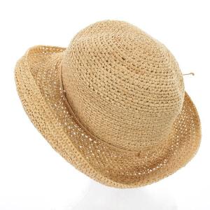 HELEN KAMINSKI 帽子 ハット ラフィア リボン べージュ