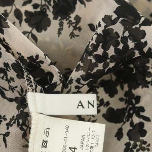 ANAYI 21AW ワンピース 34 ライトピンク ブラック