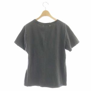 GOLDEN GOOSE 22SS LOGO Tシャツ ヴィンテージ加工 999 グレー
