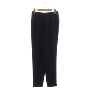 ENFOLD ジョッパーズパンツ テーパード タック 裏起毛 38 ブラック