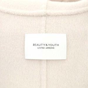 BEAUTY&YOUTH UNITED ARROWS 21AW リバーフードミドルコート アウター ウール ピンク