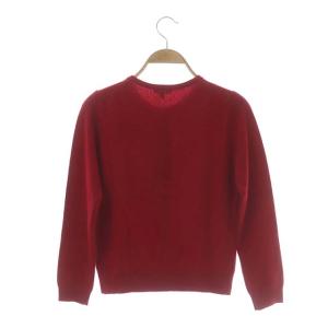 TOCCA CASHMERE KNIT カーディガン ニット 長袖 カシミヤ XS レッド