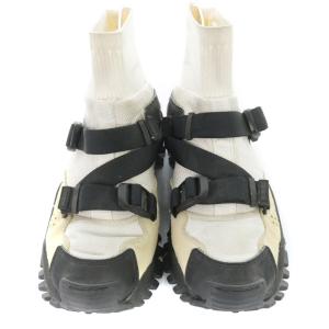 adidas HYKE ソックススニーカー 23.5cm ホワイト ブラック