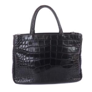 FURLA ハンドバッグ ショルダーバッグ 2WAY 型押し ブラック