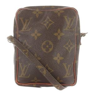 LOUIS VUITTON M45268 モノグラム ミニダヌーブ ショルダーバッグ ブラウン 