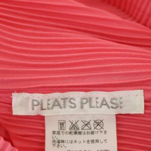 PLEATS PLEASE ISSEY MIYAKE イッセイミヤケ プリーツノースリーブブラウス トップス カットソー 3 ピンク