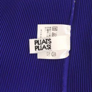 PLEATS PLEASE ISSEY MIYAKE イッセイミヤケ プリーツノースリーブブラウス トップス プルオーバー 03 紺 ネイビー