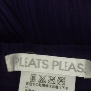 PLEATS PLEASE ISSEY MIYAKE イッセイミヤケ プリーツテーパードパンツ イージー 4 パープル
