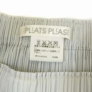 PLEATS PLEASE ISSEY MIYAKE イッセイミヤケ プリーツサルエルハーフパンツ イージー 5 ライトグレー