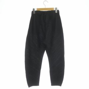 PLEATS PLEASE ISSEY MIYAKE プリーツパンツ テーパード 3 黒