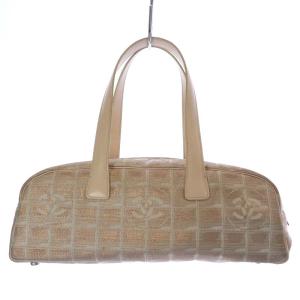 ヴィンテージ ニュートラベルライン ミニボストンバッグ ハンドバッグ ココマーク ベージュ 9番台