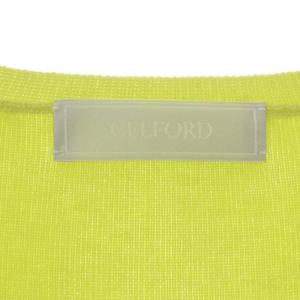 CELFORD 20SS ニット ボレロ カーディガン 長袖 シルク混 36 ライムグリーン