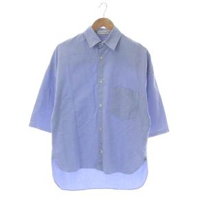 MADISONBLUE 21SS J.BRANDLEY SHIRT OX シャツ ブラウス 半袖 前開き 01 ライトブルー