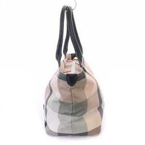 BLUE LABEL CRESTBRIDGE トートバッグ ハンドバッグ チェック柄 ピンク 白 ホワイト グレー