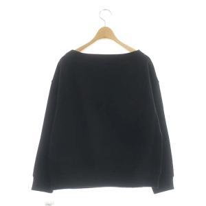 Diagram GRACE CONTINENTAL 21SS ハートロゴカットソー スウェット 長袖 ボートネック ビジュー 36 ネイビー ホワイト