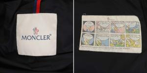 MONCLER MOKACINE ダウンコート 0 黒