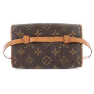 LOUIS VUITTON M51855 モノグラム ポシェットフロランティーヌ ウエストバッグ 茶