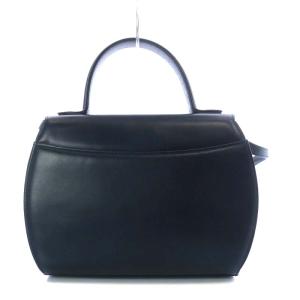 GIVENCHY ハンドバッグ ワンハンドル ショルダーバッグ 2way レザー ネイビー