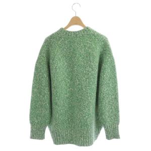 Drawer 5Gミラノリブスラブクルーネック ニット 2 緑