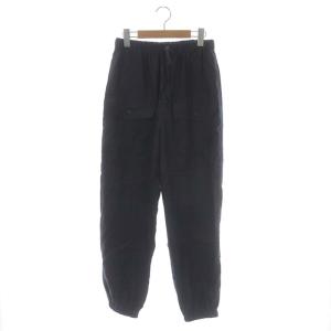 22SS キュプラコットン カーゴパンツ ジョガー テーパード イージー 38 チャコールグレー