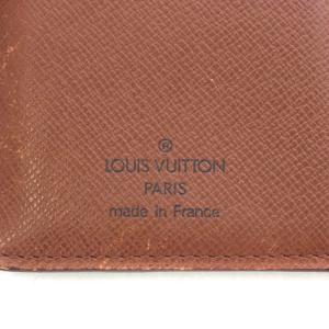 LOUIS VUITTON モノグラム ポルトフォイユ ヴィエノワ がま口 財布 二つ折り ブラウン M61674
