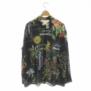 Diagram GRACE CONTINENTAL 22SSランダムボタニカル シャツ 長袖 38 マルチカラー