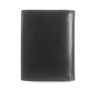 Montblanc カードケース クリアホルダー レザー ブラック