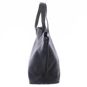 MARGARET HOWELL トートバッグ ハンドバッグ レザー ブラック