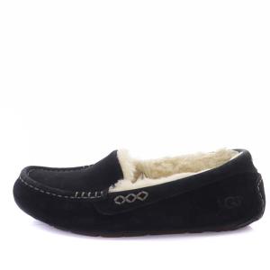 UGG australia W ANSLEY モカシンシューズ スエード USA7 ブラック